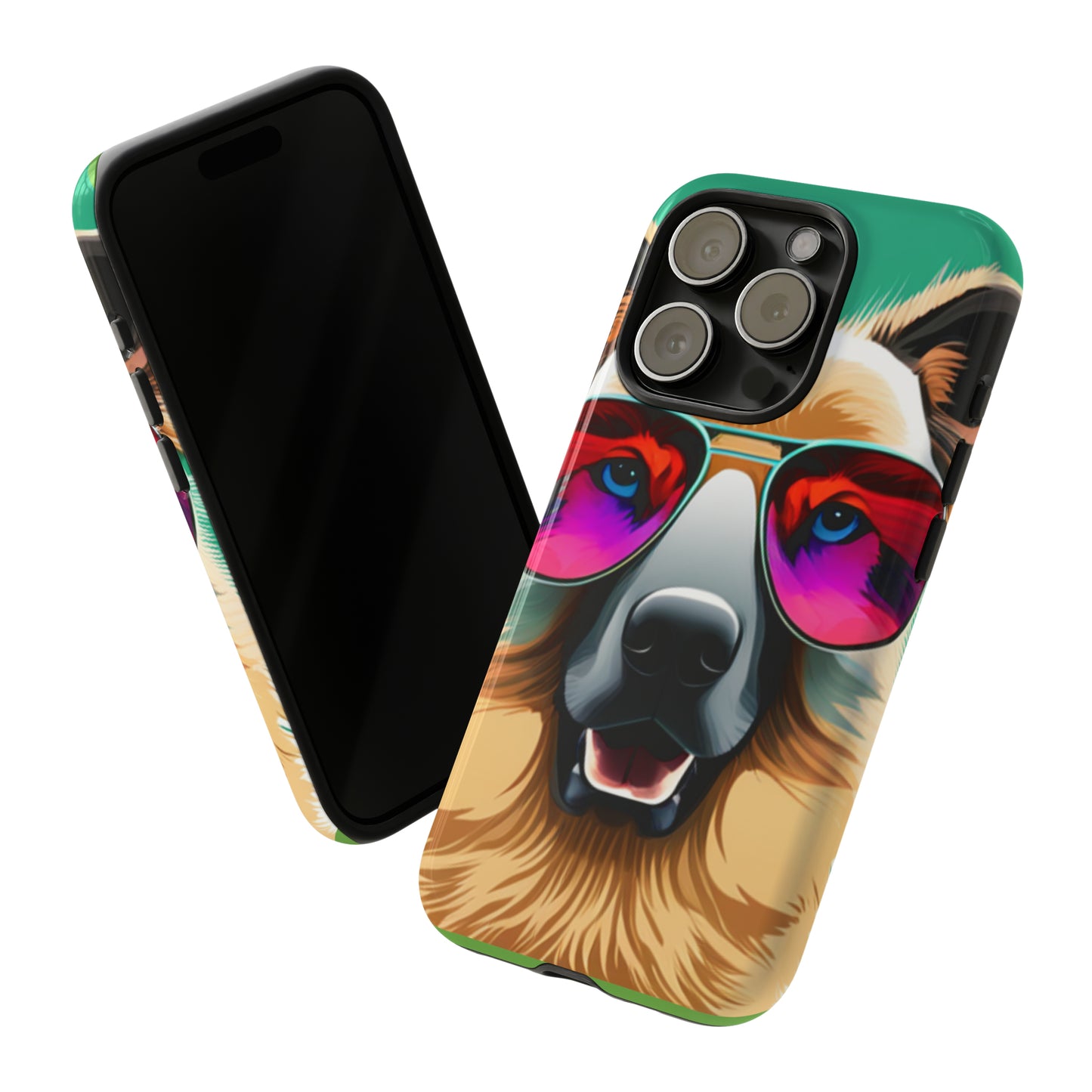 Custom Dog Image Tough Phone Cases