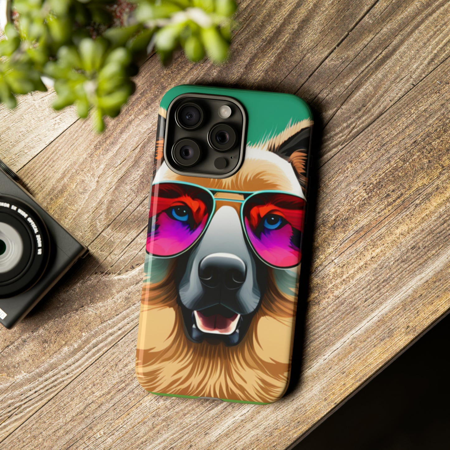 Custom Dog Image Tough Phone Cases