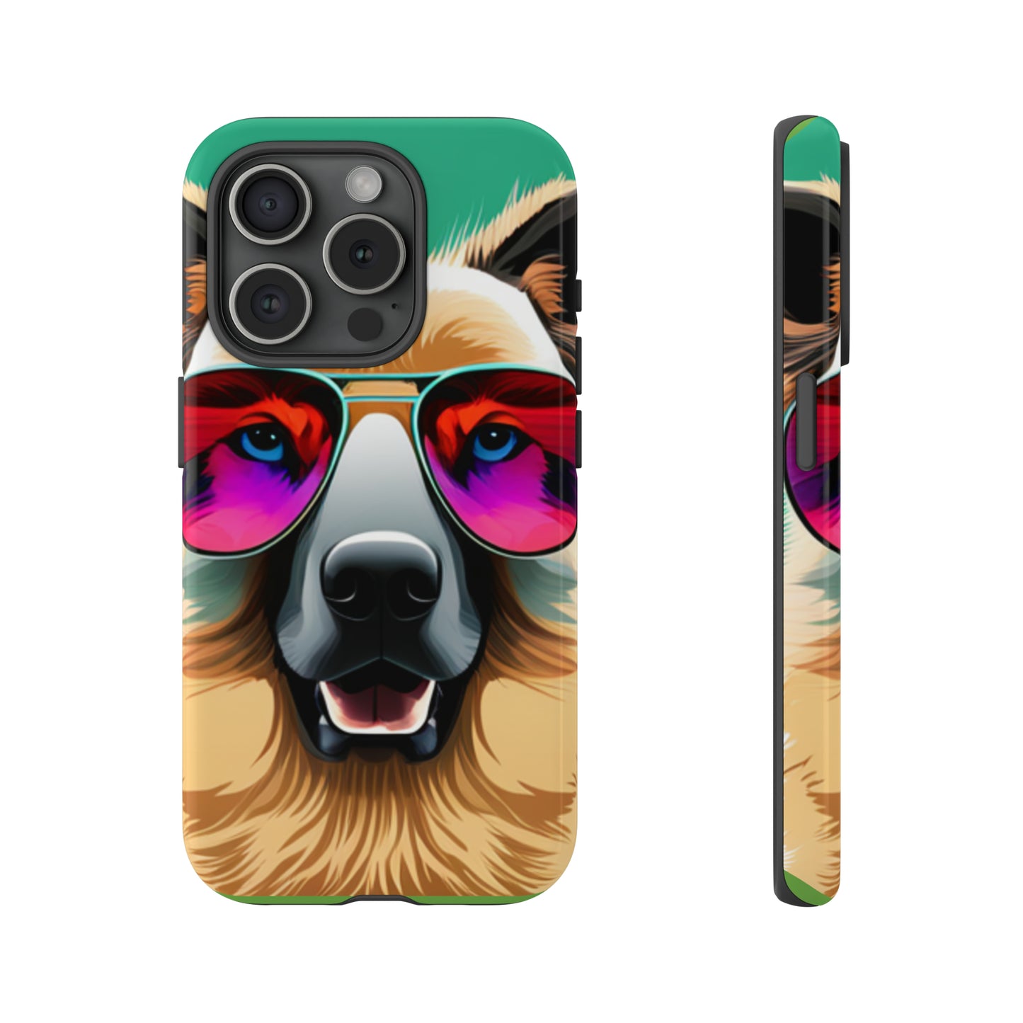 Custom Dog Image Tough Phone Cases