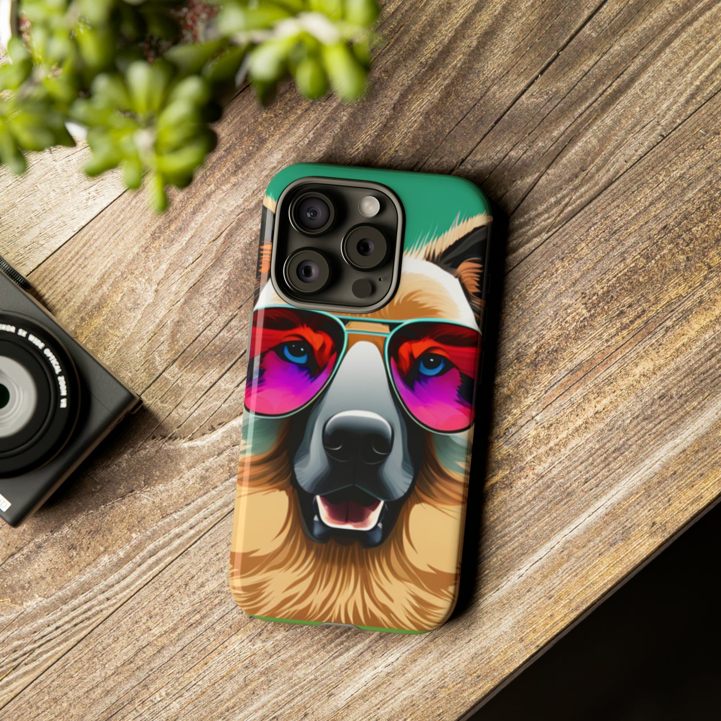 Custom Dog Image Tough Phone Cases