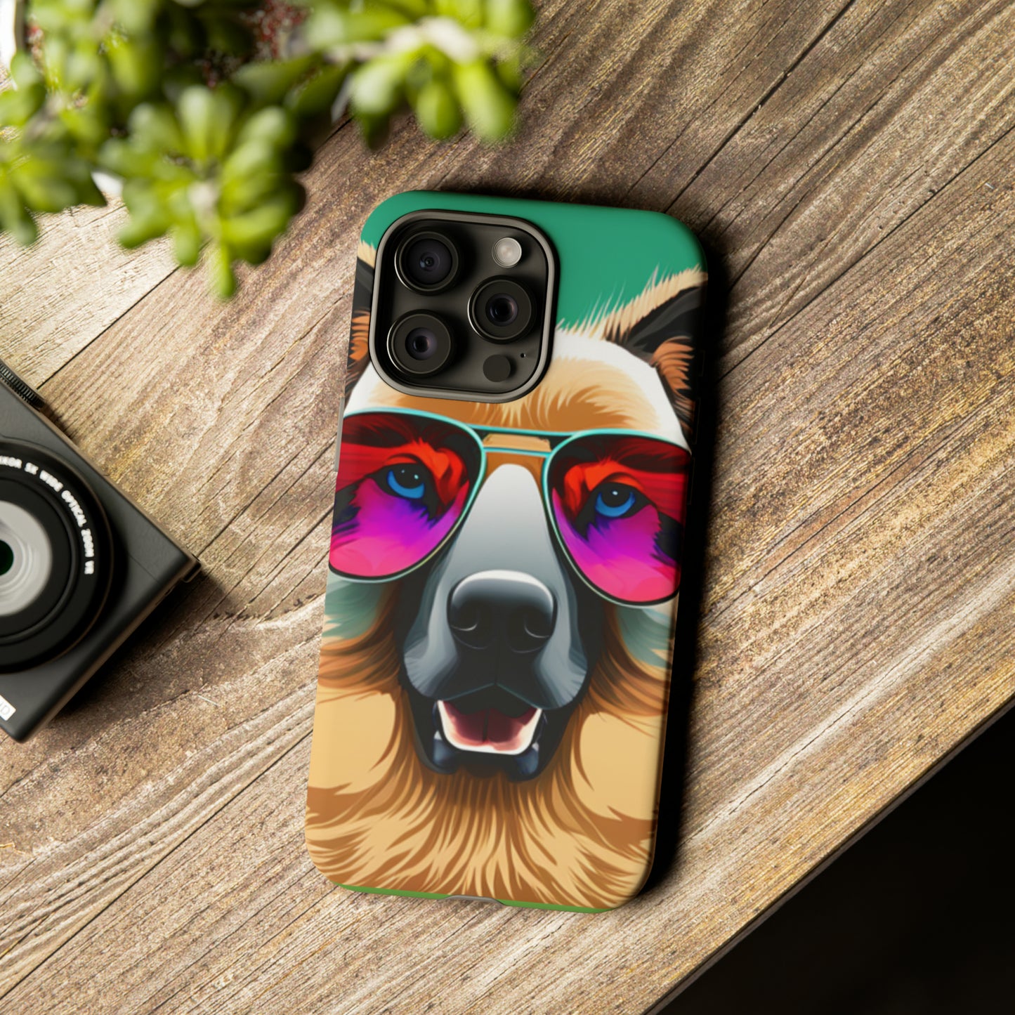 Custom Dog Image Tough Phone Cases