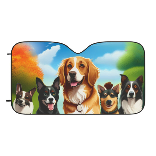 Happy Dog Car Sun Shades